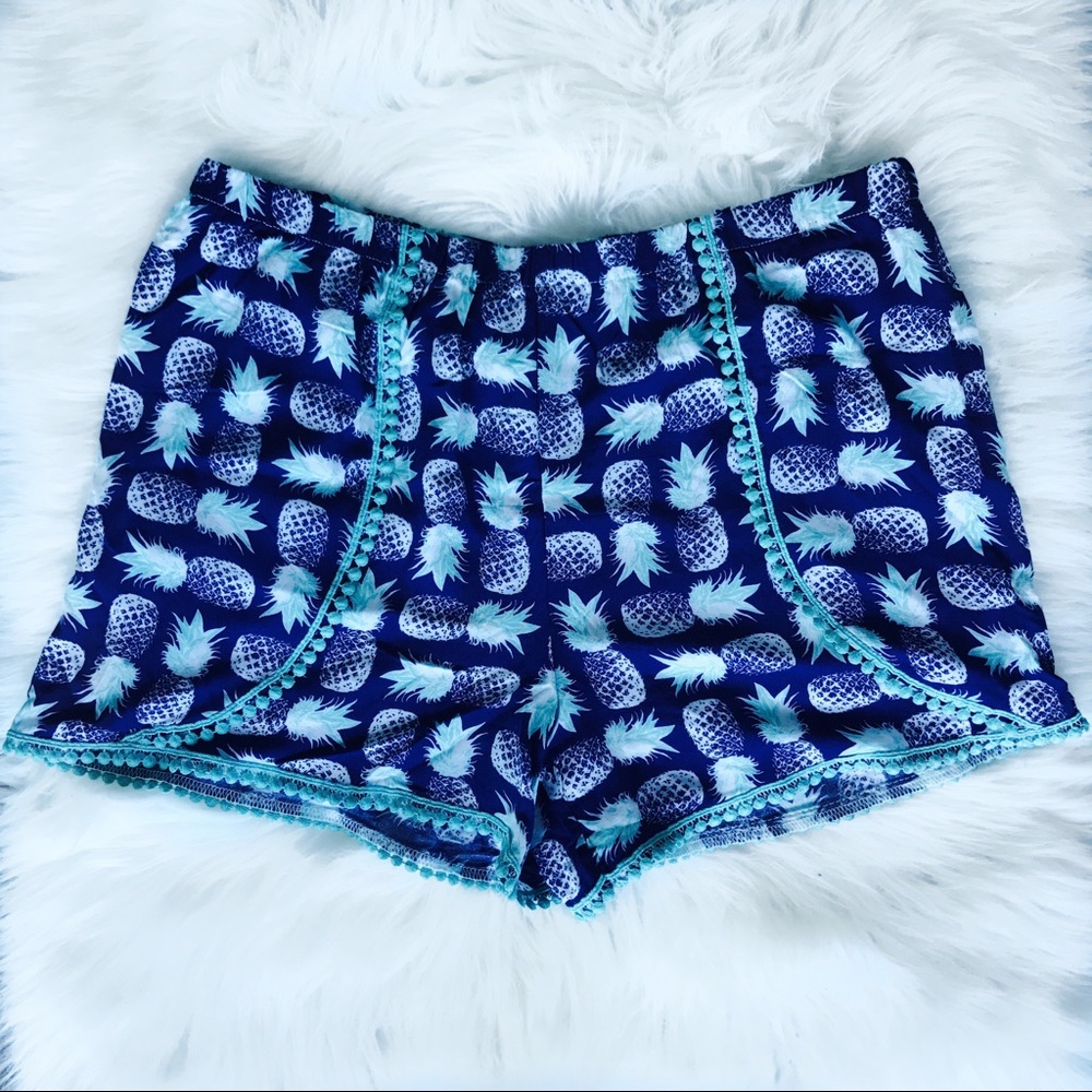 🌴Flowy Pineapple Shorts🍍